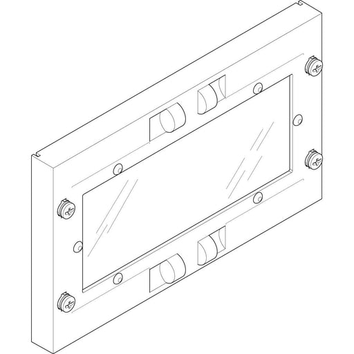 ABN - Abdeckung für Verteilerfeld Abdeckplatte FAS11N 250x150mm 1FB/1RE