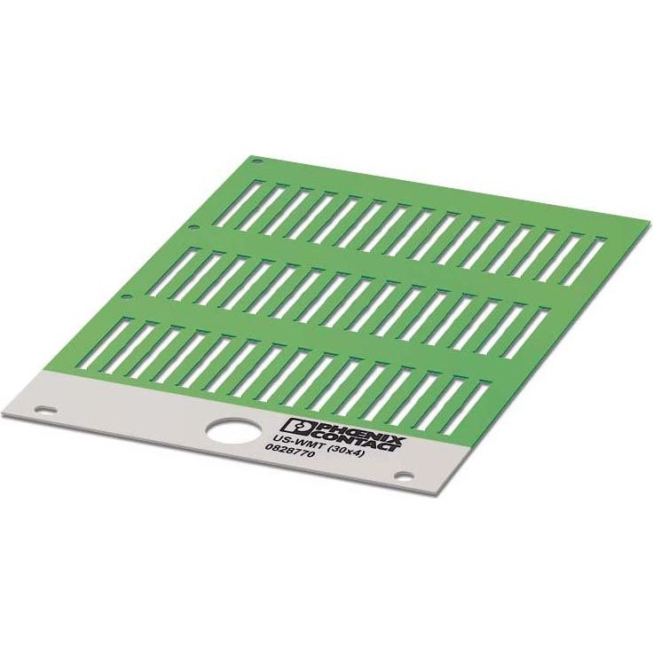 Phoenix Contact - Kabelmarkierungssystem Kabelmarker US-WMT (30X4) GN − 10 Stück