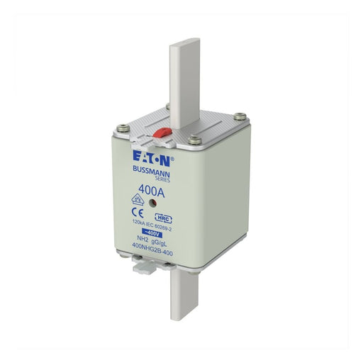 Eaton - Messersicherung Sicherungseinsatz Nieders. 400NHG2B-400 400A AC 400V 120kA − 3 Stück