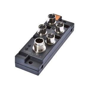 Ipf Electronic - Passiver Sensor-/Aktor-Verteiler (ohne Leitung) Verteiler, 29x90x30mm, VK001021 10-30V DC 4x M8
