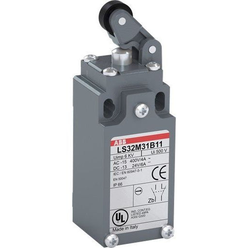 ABB Stotz S&J - Einzelpositionsschalter Standard-Positionsschalter LS35M31B11 Metall-Gehäuse IP66