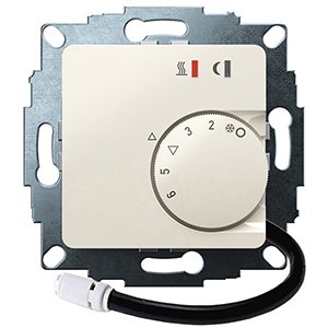 Eberle Controls - Raumthermostat/Uhrenthermostat UP-Raumregler 10-40CAC230V UTE2800-F-RAL1013G50 16A, 1 Schließer