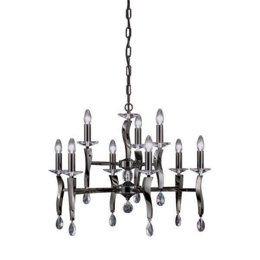Brumberg Leuchten - Pendelleuchte Krone Girata 00859069 6+3Lp.E14/40W sw-chr