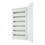 Eaton - Installationskleinverteiler Oberputz Flachverteiler BF-O-6/144-A komplett 6 Rei. Weiß