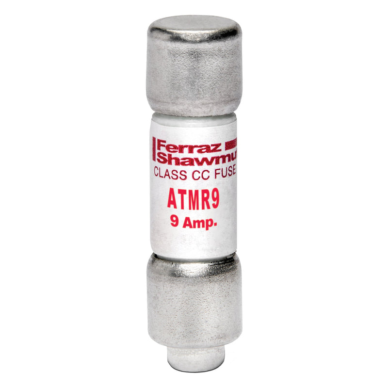 Mersen - Zylindrische Sicherung Sicherungseinsatz Class CC ATMR9 F 10x38 9A − 10 Stück