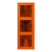 Jung - Abdeckrahmen Rahmen 3-fach LC 983 224 orange