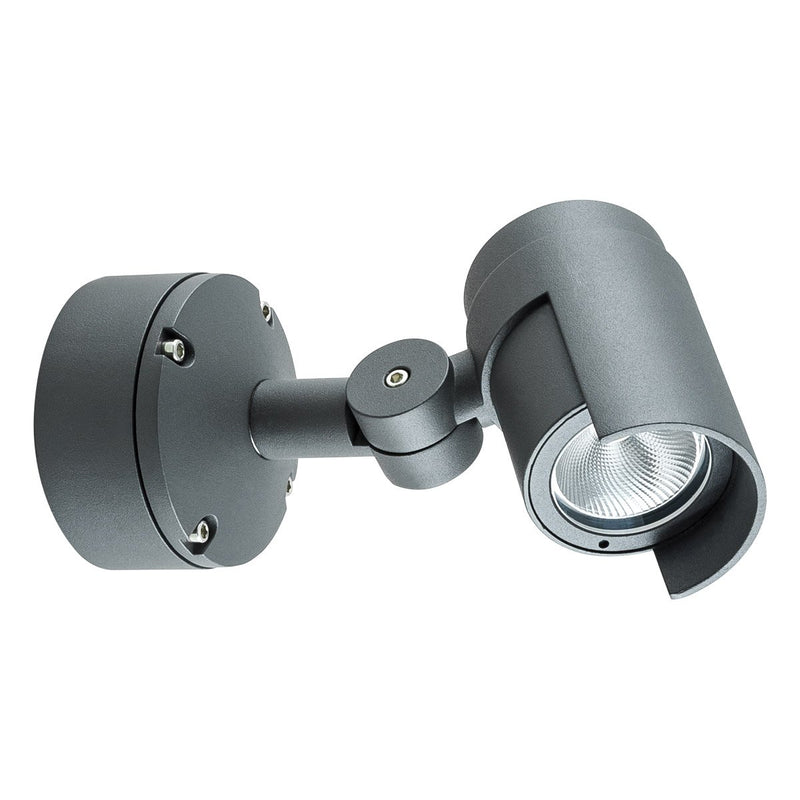 EVN Lichttechnik - Downlight/Strahler/Flutlicht LED-Gartenspot PLCS65151502 3000K IP65 anth