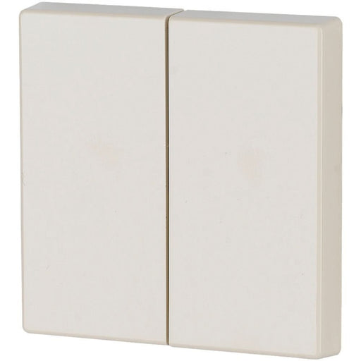 Eaton - Abdeckung/Bedienelement für Installationsschalterprogramme Wippe 2-fach CWIZ-02/32 creme glänzend