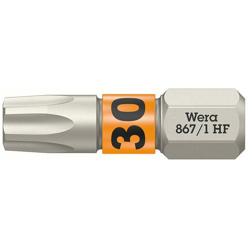 Wera - Bit Bits mit Haltefunktion 05066144001 TX 30 x 25 mm