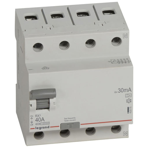 Legrand - Fehlerstrom-Schutzschalter Fehlerstromschutzschalter Legrand 402075 40A, 4-polig, 30mA