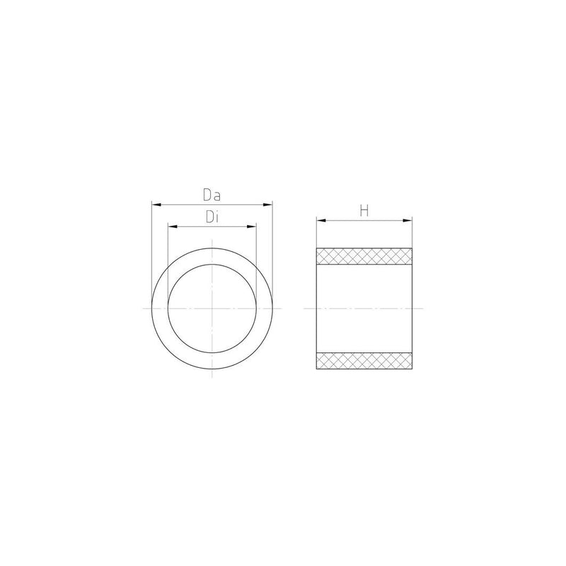 Jacob - Dichtring, flach Dichtring WJ-D 13