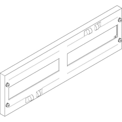 ABN - Abdeckung für Verteilerfeld Abdeckplatte FAO21N 500x150mm 2FB/1RE