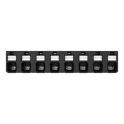 WAGO - Leiterplattenklemme THR-Leiterplattenklemme 2086-3128 Drücker,1,5mm²,sw − 84 Stück