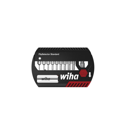 Wiha - Bit-Set Bit Set FlipSelector 25mm SB7947902 6-kant 11-tlg. 1/4"