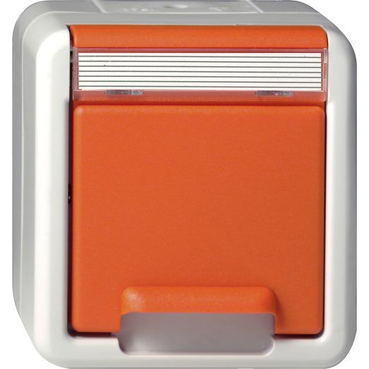 Gira - Steckdose SCHUKO-Steckd. KD + BSF WG 4440309 AP Orange