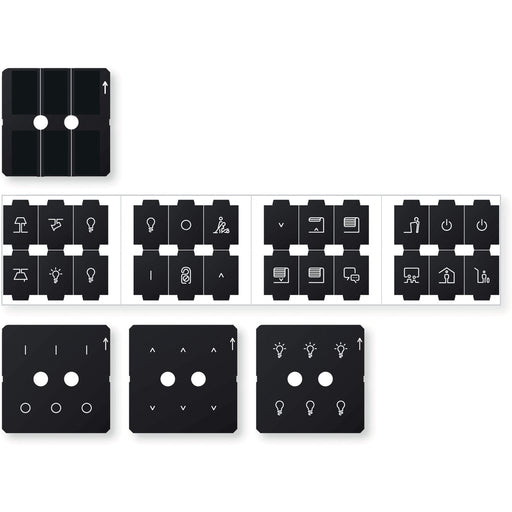Merten - Bezeichnungsmaterial für Installationsschalterprogramme Folienset MEG6270-0011 f.KNX Tastsensor Pro