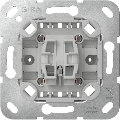 Gira - Installationsschalter Tastschalter 383700 Kreuz o.Kr. Einsatz
