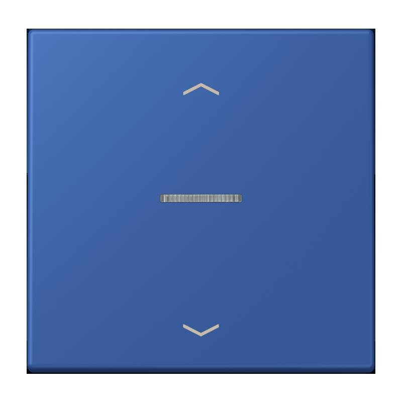 Jung - Abdeckung/Bedienelement für Installationsschalterprogramme Wippe mit Lichtleiter LC 101 KO5P 253 bleu outremer 59