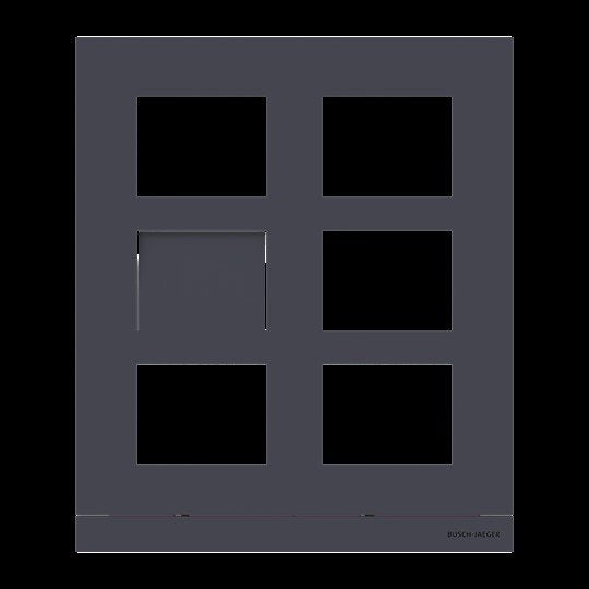Busch-Jaeger - Montageelement für Türstation Frontplatte Video 2/3 41386CF-B-03