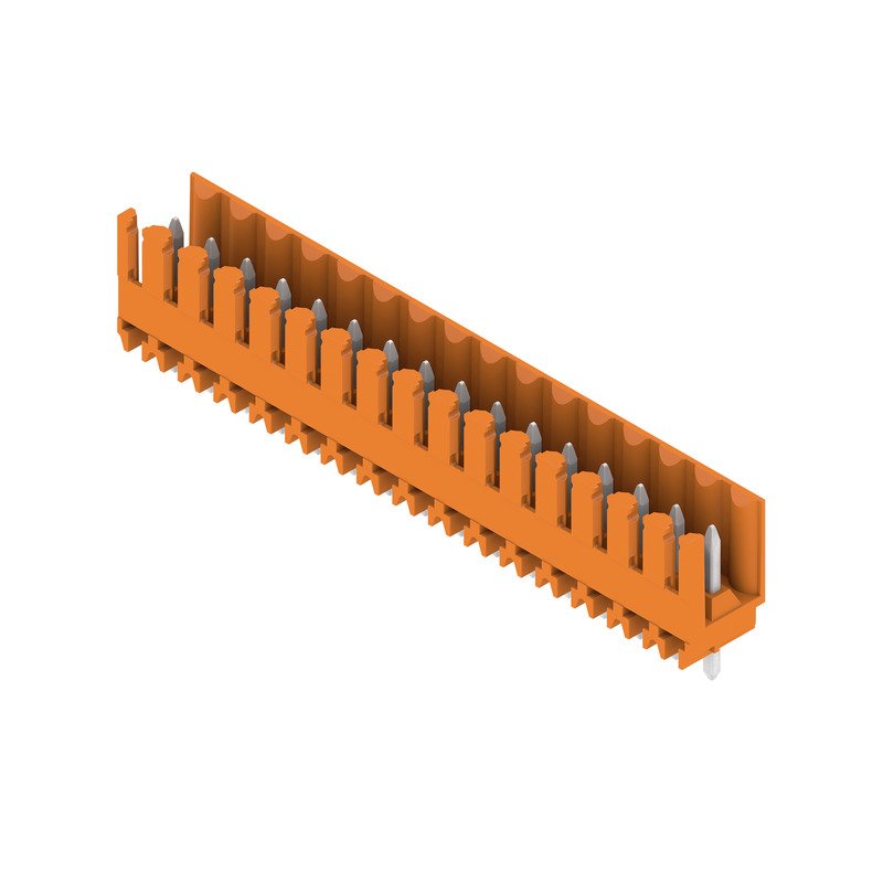 Weidmüller - Leiterplattensteckverbinder Verbinder 3.50mm SL 3.50/1#1604910000  − 50 Stück