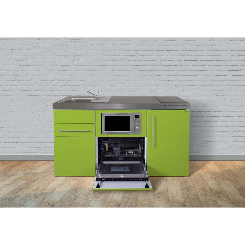 Stengel - Mini-Küche Miniküche Premiumline MPGSMGA160GSMWIKFliB Grüner Apfel