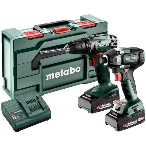 Metabowerke - Werkzeugset Combo Set 2.8.118VBSSSD200LTBL