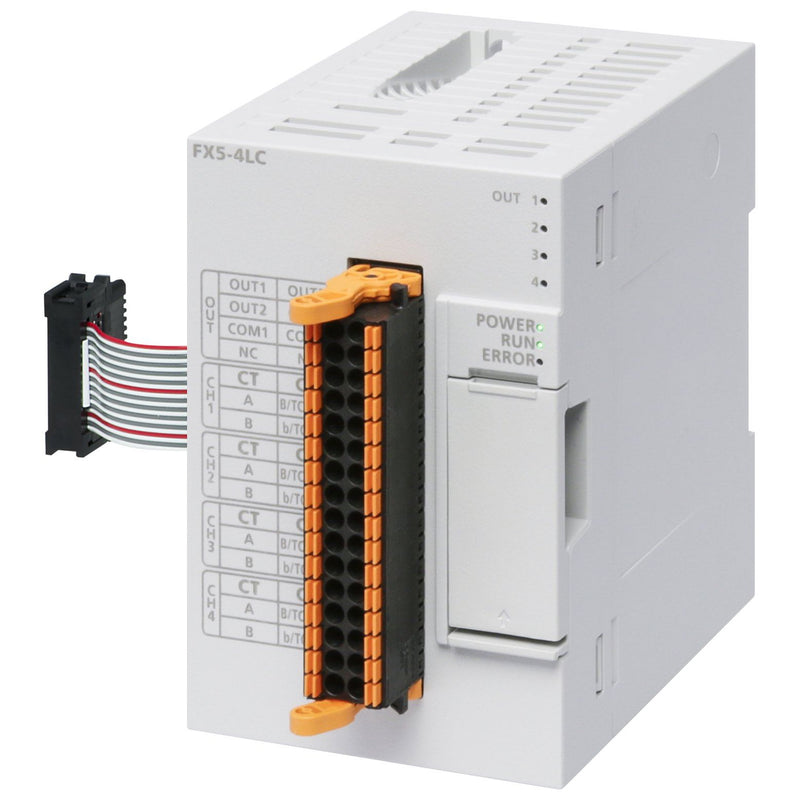Mitsubishi Electric - SPS-Funktions-/Technologie-Modul Temperaturregelmodul FX5-4LC 4E, 4A Trans, PID − 1 Stück