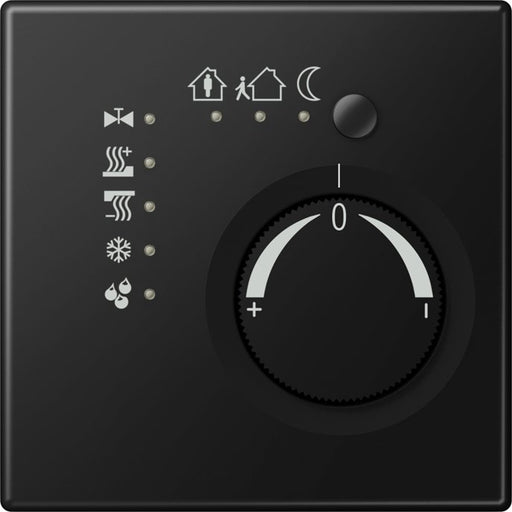 Jung - Bussystem-Raumtemperaturregler KNX-Stetigregler Serie LS LS 2178 SWM graphitschwarz matt
