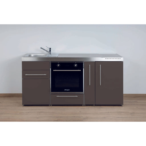 Stengel - Mini-Küche Miniküche Premiumline MPBMM180AKSGKFreBliS Mokka metallic