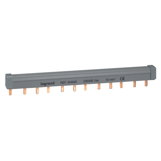 Legrand - Phasenschiene Stiftkammschiene Legrand 404942 12 TE, 10 mm²