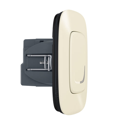 Legrand - Elektronischer Schalter Schalter/Dimmer 2-Leiter Legrand 752684A Mandelweiss