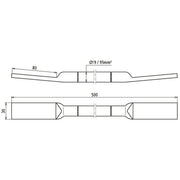 DEHN - Erdungsfestpunkt Kupfer-Kabel-Erdungsbrücke DBEB10FLEX/EBS150319 H07V-K beidseitig