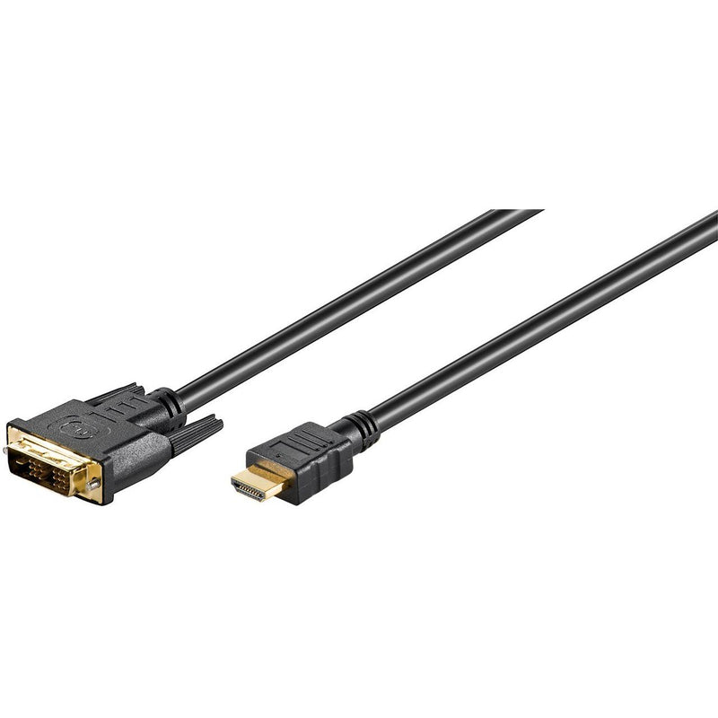 Goobay - Konfektioniertes A/V-Kabel DVI-D/HDMI-Kabel 51580 Single-Link/St(TypA)