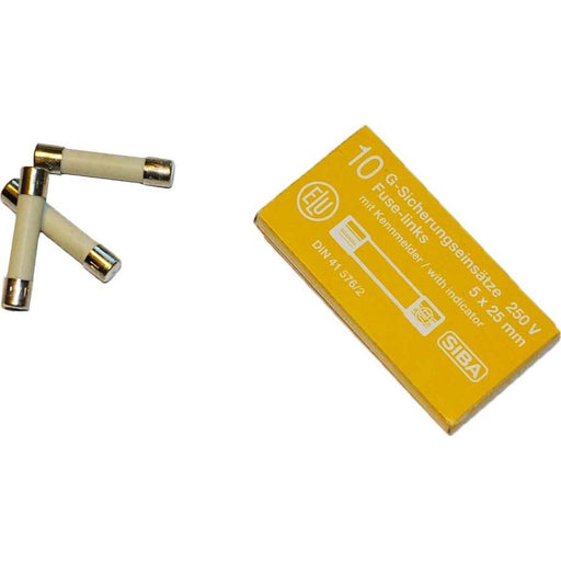 Siba - Zylindrische Sicherung G-Sicherung FF 1,6A 7000140 5x20 − 100 Stück