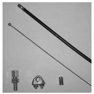 Berner Torantriebe - Garagentorantrieb Notentriegelungs-Set NES-S 7m