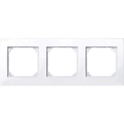 Merten - Abdeckrahmen M-PLAN-Rahmen 3f. aws/gl 515325