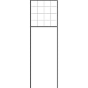 Siedle&Söhne - Kommunikations-Säule Briefkasten freistehend BG/SR 611-4/4-0 DG 1,3m dgr/gli