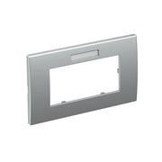 OBO Bettermann - Abdeckrahmen AR45-BF2 AL 2fach 84x140mm alu