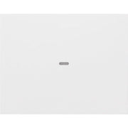 Berker - Abdeckung/Bedienelement für Installationsschalterprogramme Tast-Abdeckung 1f. pws 80960279