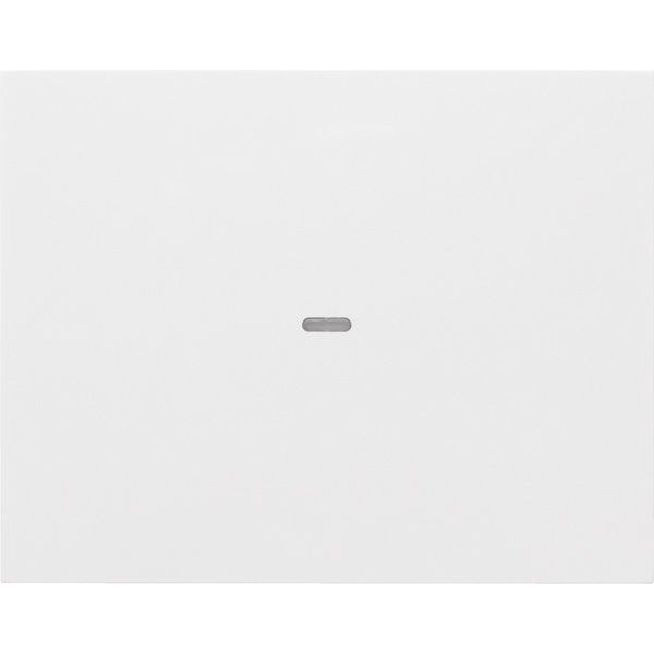Berker - Abdeckung/Bedienelement für Installationsschalterprogramme Tast-Abdeckung 1f. pws 80960279