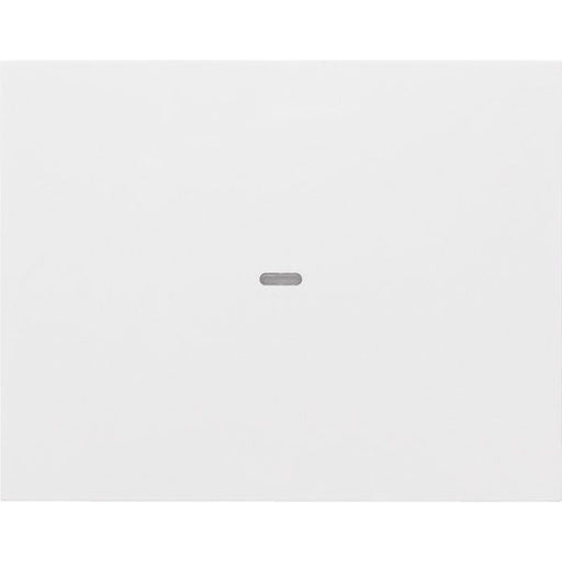 Berker - Abdeckung/Bedienelement für Installationsschalterprogramme Tast-Abdeckung 1f. pws 80960279