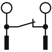 Phoenix Contact - Durchgangs-Reihenklemme Stecker UP 4-4CT − 10 Stück