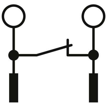 Phoenix Contact - Durchgangs-Reihenklemme Stecker UP 4-4CT − 10 Stück