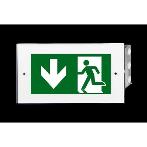 H1 - Sicherheitsleuchte Rettungszeichenleuchte BouncerRecessedCBS-T