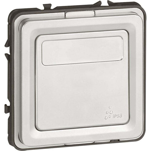 Legrand - Taster Wechsel Legrand 077843 1-p IP55 IK10 grau