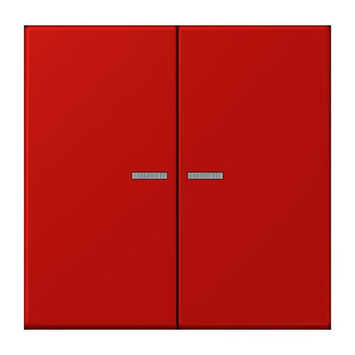 Jung - Abdeckung/Bedienelement für Installationsschalterprogramme Wippe mit Lichtleiter LC 102 KO5 227 rouge vermillon 31