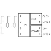 WAGO - Temperaturmessumformer 857-808 DC 24 V