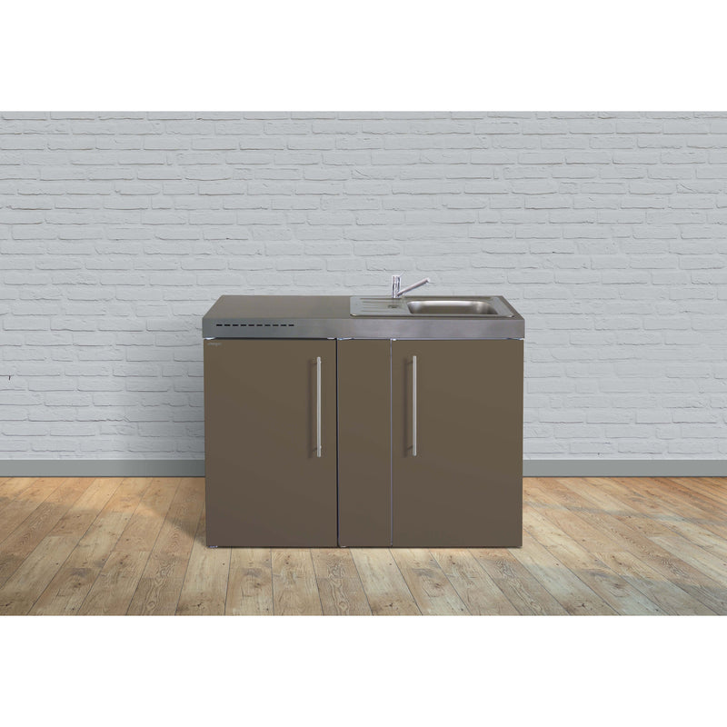Stengel - Mini-Küche Miniküche Premiumline MPMM120KSIKFliBre Mokka metallic