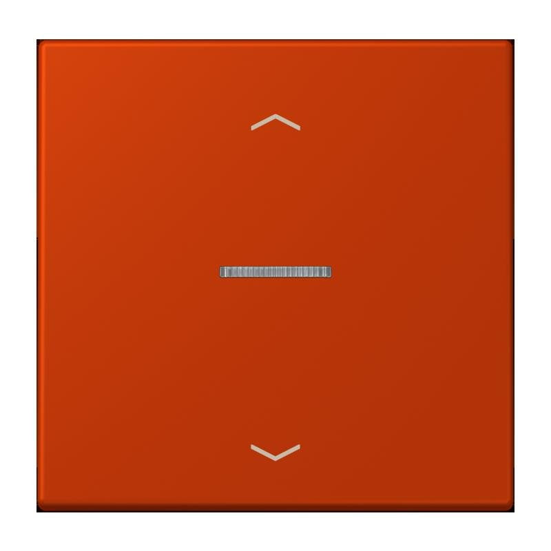 Jung - Abdeckung/Bedienelement für Installationsschalterprogramme Wippe mit Lichtleiter LC 101 KO5P 244 rouge vermillon 59