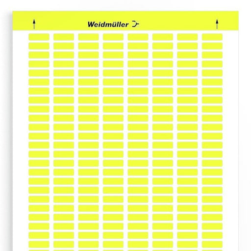 Weidmüller - Kennzeichnungsmaterial Gerätemarkierung LM MT300 19/6.3 GE selbstkleb.,19.05mm − 10 Stück